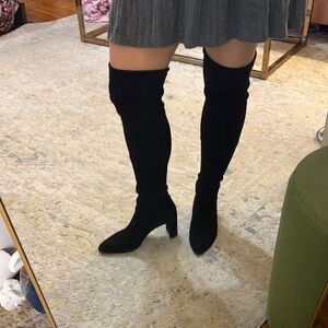 Stuart Weitzman Suede Over-the-Knee Boots